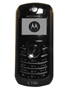 Best available price of Motorola C113a in Esn