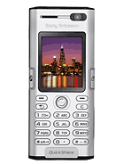 Best available price of Sony Ericsson K600 in Esn